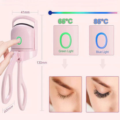 Szilikon hővédővel ellátott kíméletes szempillagöndörítő | SOFTLASH