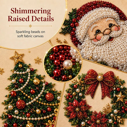 Božična biserna slika DIY komplet | XMASBEAD
