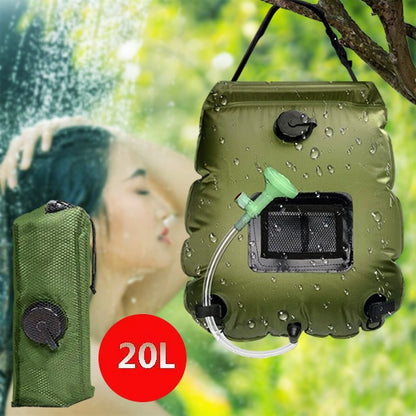 Sončni tuš brez elektrike | SUNSHOWER