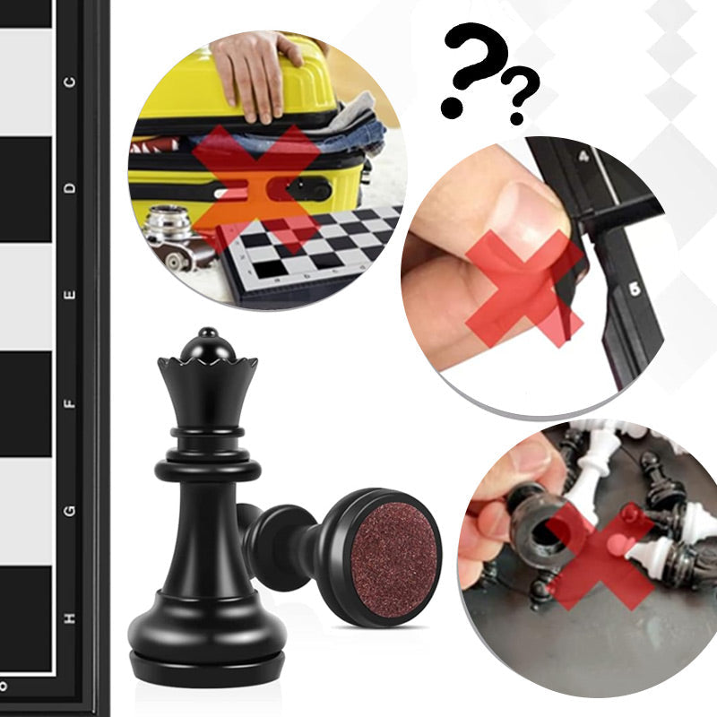 Šah s trdnimi magnetnimi figurami | GRIPCHESS