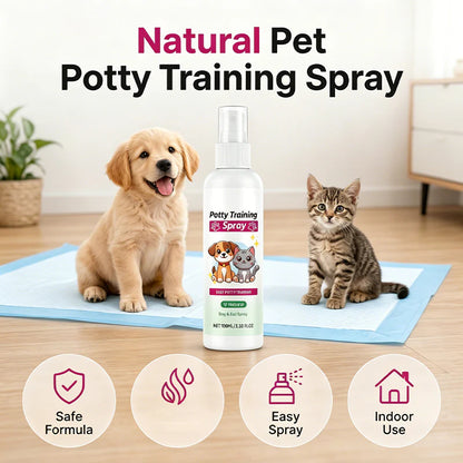 Beltéri háziállat kiképző tisztasági spray | INDOORPET