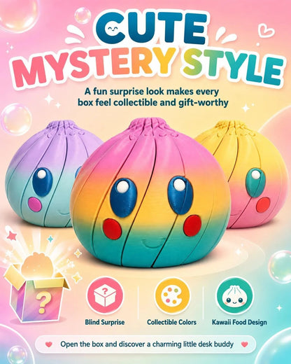 🍡 Aranyos, kifejező arcú gombóc, ami minden nap mosolyt csal az arcodra – puha tapintás, cuki design, a tökéletes kis társ az asztalodon! 💕