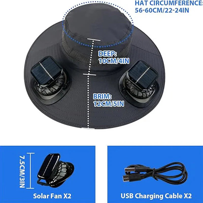 🌞 Nyár egyetlen igazi társa – UV-védelem, hűtőventilátor, intelligens érzékelő és kényelmes illeszkedés, mind egy kalapban! Végre egy termék, ami mindent tud! 🌟