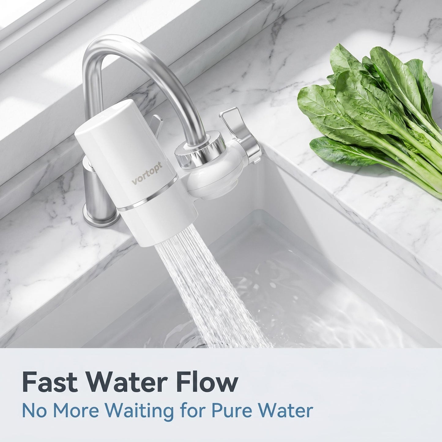 💧 5 rétegű szűrés – klór, fémek, baktériumok és szagok távoznak! Tisztább, finomabb ízű víz iváshoz és főzéshez, minden kortyban! 🥗