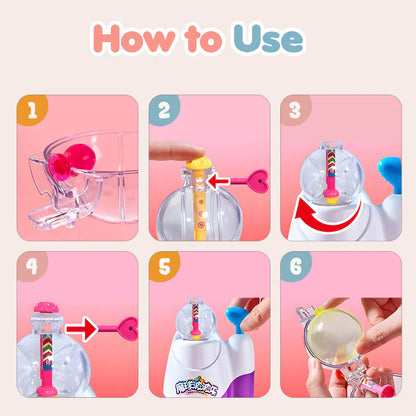 🫧 Alkoss saját buborékvarázsod! DIY Buborékgyár Szivattyúval – Könnyen kezelhető, extra nagy buborékok, újratölthető folyadékkal