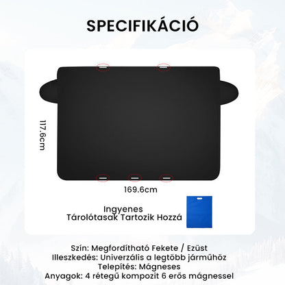 Magnetni ščitnik za vetrobransko steklo | MAGSHIELD