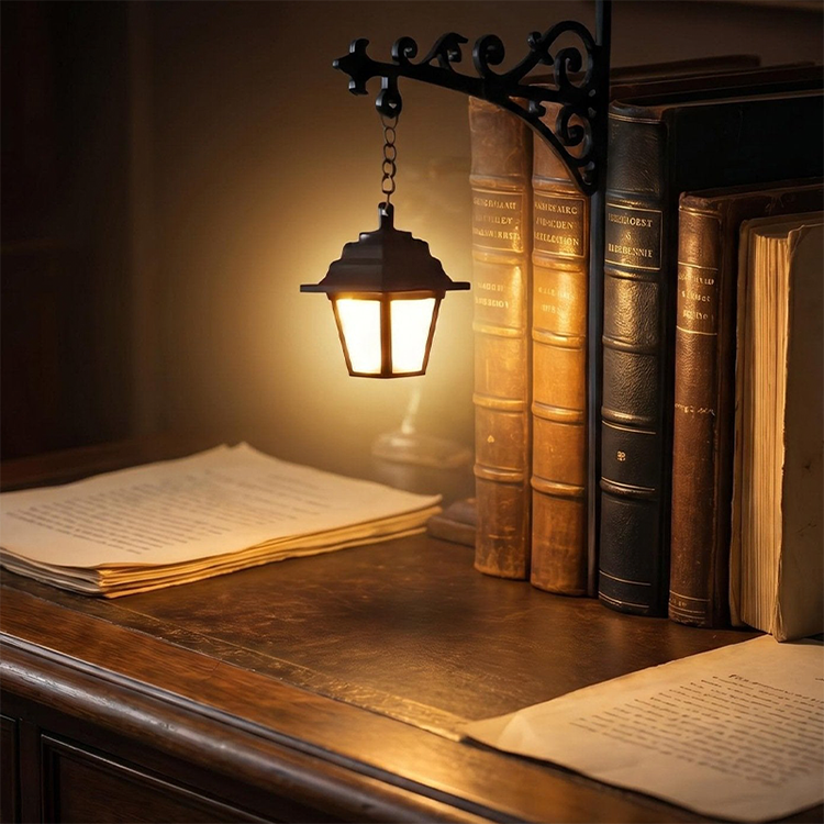 Vintage svetilka knjižni opornik | BOOKLAMP