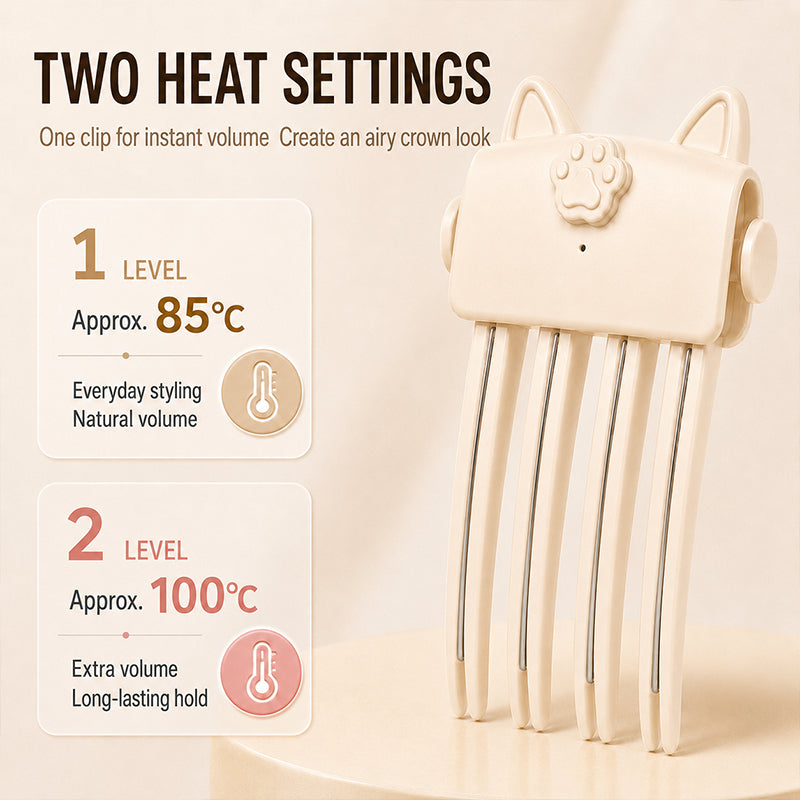 Nežna toplota za tanke lase | GENTLEHEAT