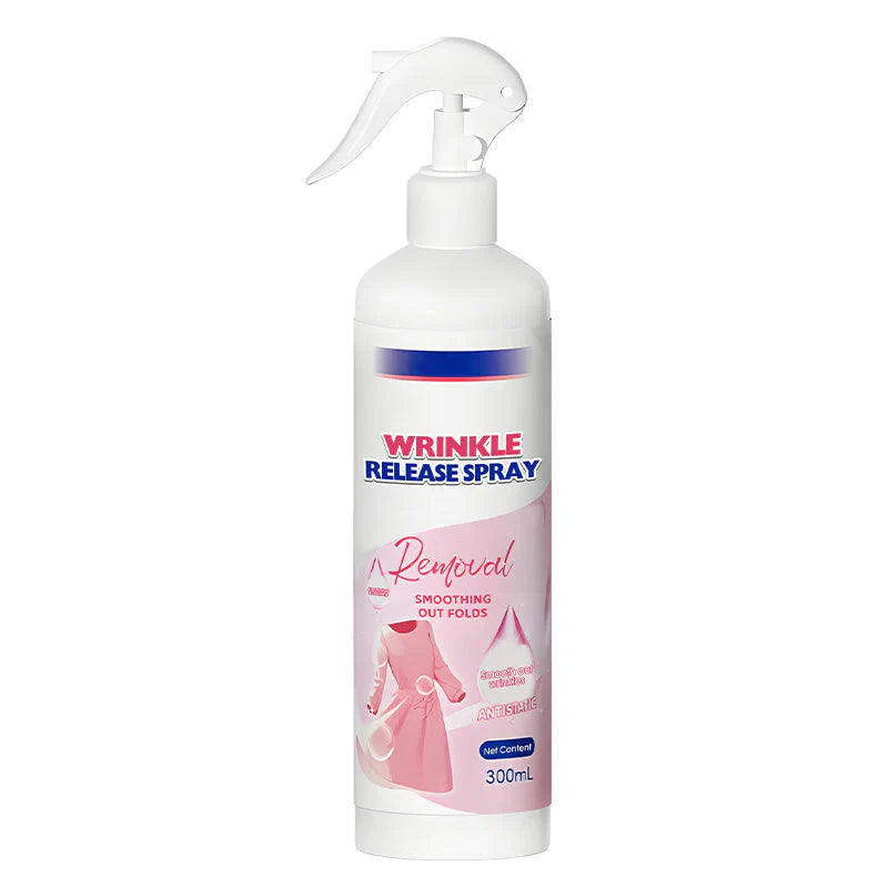💨 Ránctalanító spray – Vasalás nélkül, friss és sima ruha másodpercek alatt