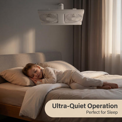 💡 2 az 1-ben ventilátor lámpa távirányítóval – Hűsít és világít egyszerre❄️