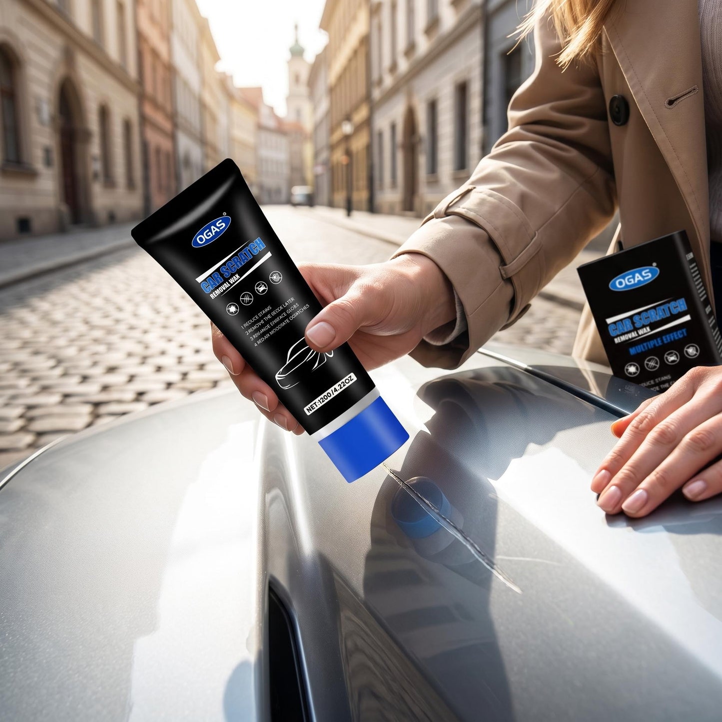 🚗 Kisebb karcolások, horzsolások? Egy törlés, és eltűnnek! Visszaadja autód eredeti fényét és simaságát – percek alatt, szakértelem nélkül! ✨