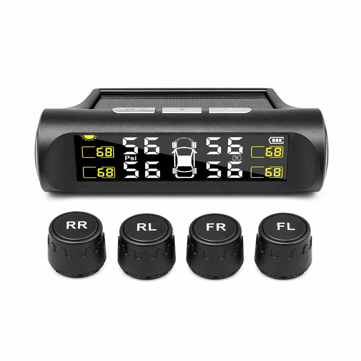 Sončni TPMS z USB-polnjenjem | SOLARTPMS