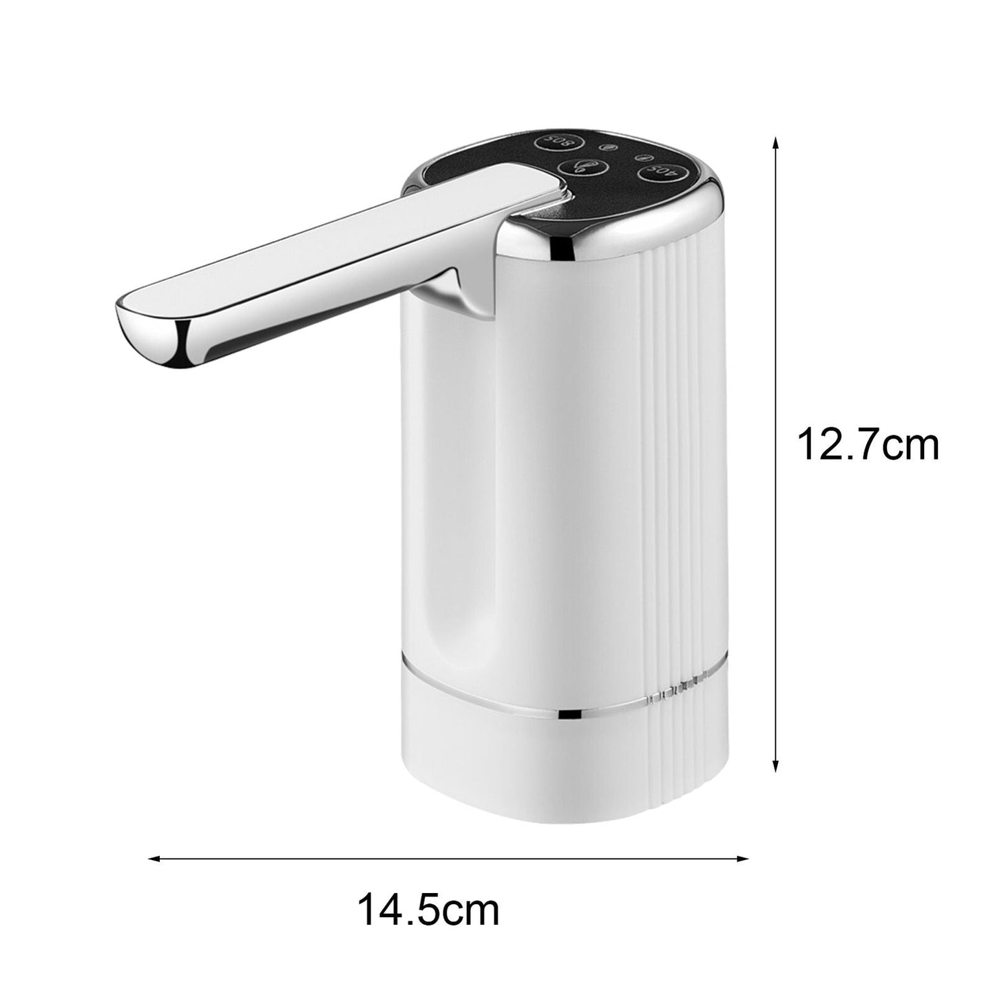 🍶 4,5-től 18,9 literig – egy szivattyú minden palackhoz! Nem kell többé különböző adapterekkel bajlódni, csak tedd fel és használd! ✨