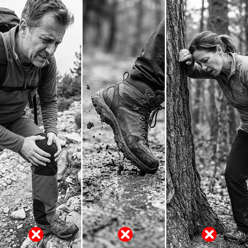 🏔️ Állítható túrabot – 3/4 részes, kompakt összecsukható, 5 színben – Kényelmes, tartós, könnyű