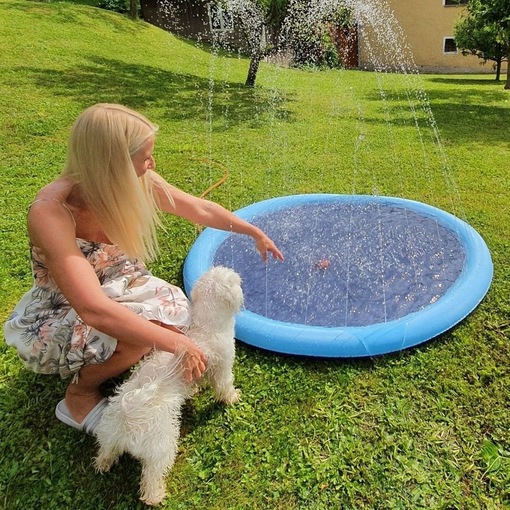 🐾 50% kedvezmény! Összecsukható kutya-macska matrac – Vízi játékhoz, extrán tartós