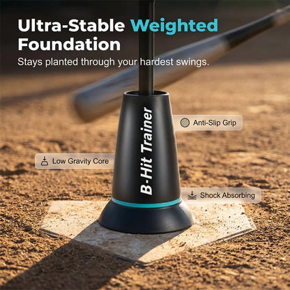 ⚾ Állítható baseball-ütőedző – Megnyomás után azonnal visszapattan, tökéletes ütőgyakorlathoz