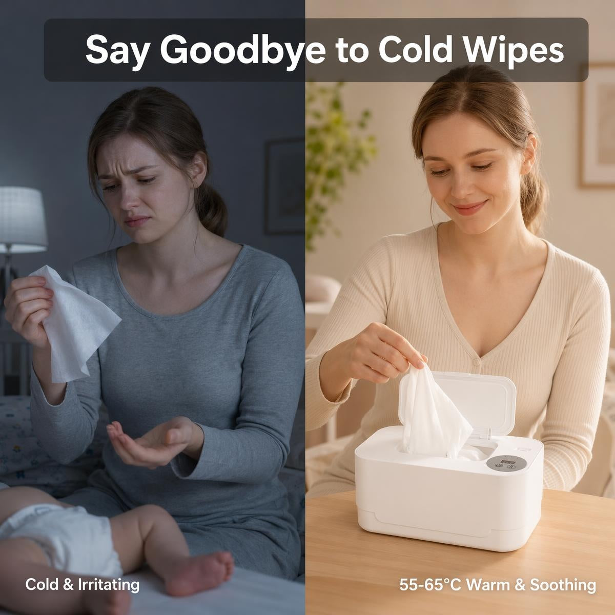 Topla vlažilna robčka za dojenčke | WARMPOD