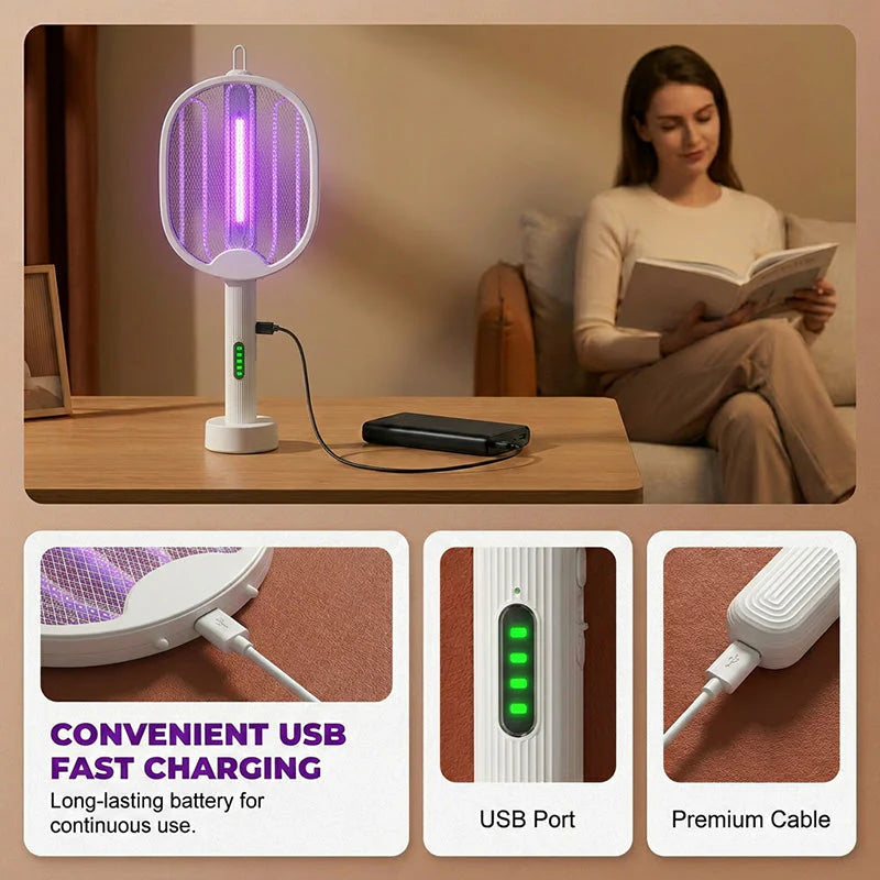 🦟 Összecsukható 2 az 1-ben szúnyogriasztó – USB-n keresztül tölthető (nincs szükség eleme), utánvéttel fizethető ✅