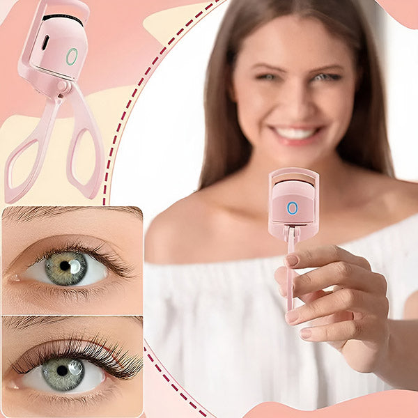 Szilikon hővédővel ellátott kíméletes szempillagöndörítő | SOFTLASH