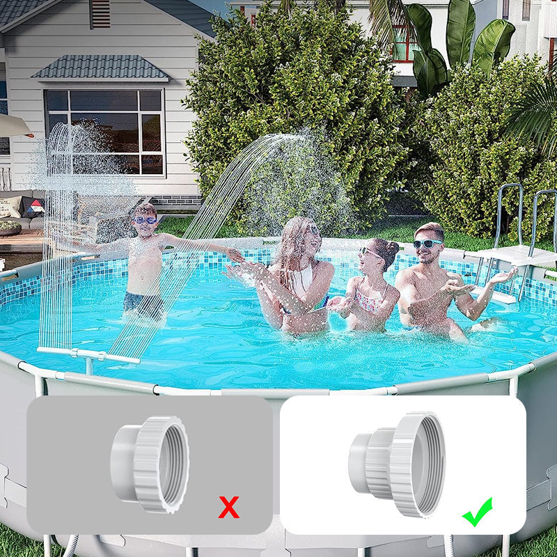 🌊 Pool szökőkútfej – Egyszerűen felszerelhető, frissítő vízjáték medencéjébe