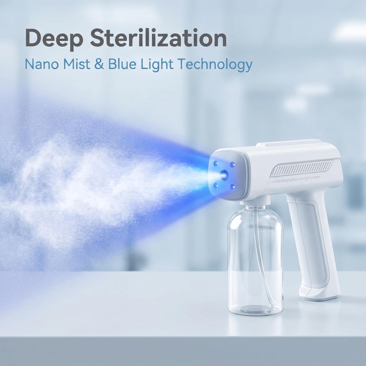 💨 A nano-köd minden repedésbe és szűk helyre bejut, ahol a hagyományos tisztítás nem ér el! Alapos higiénia, minden sarokban! 🎯