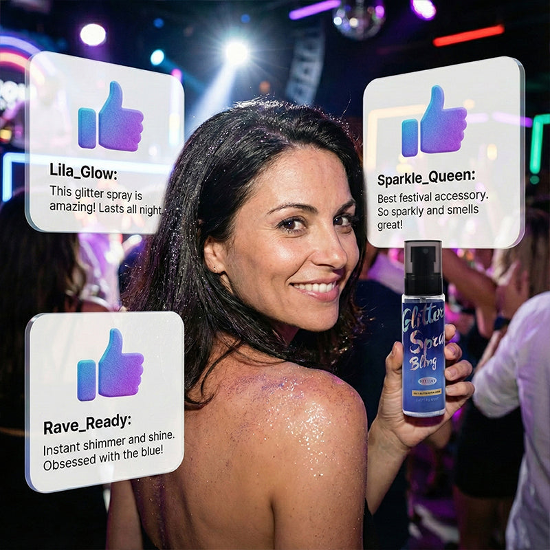 ✨Hosszú hatástartamú fényadó spray – Bőrre és hajra egyaránt, könnyen felvihető, természetes csillogás✨
