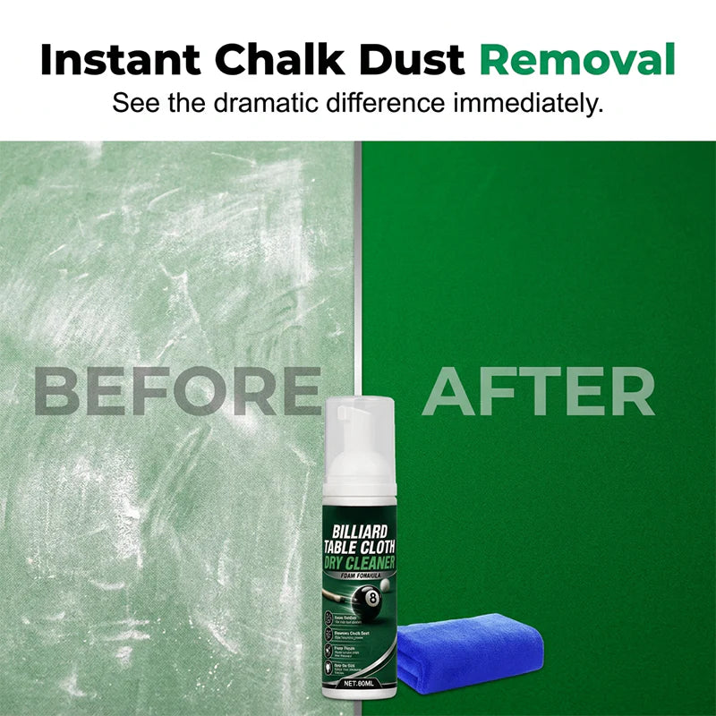 Penasti čistilec biljardne mize | BILLCLEAN