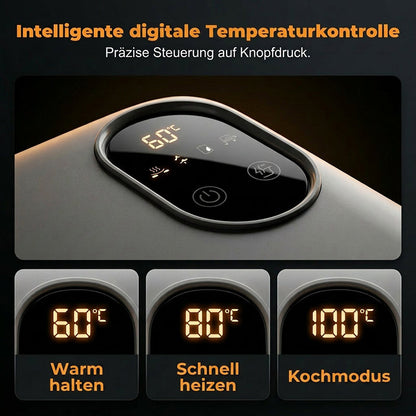🌡️ Állítható hőmérséklet – levesnek, rizsnek vagy zöldségeknek más-más fokozat! Minden étel a számára tökéletes hőn vár! 👨‍🍳