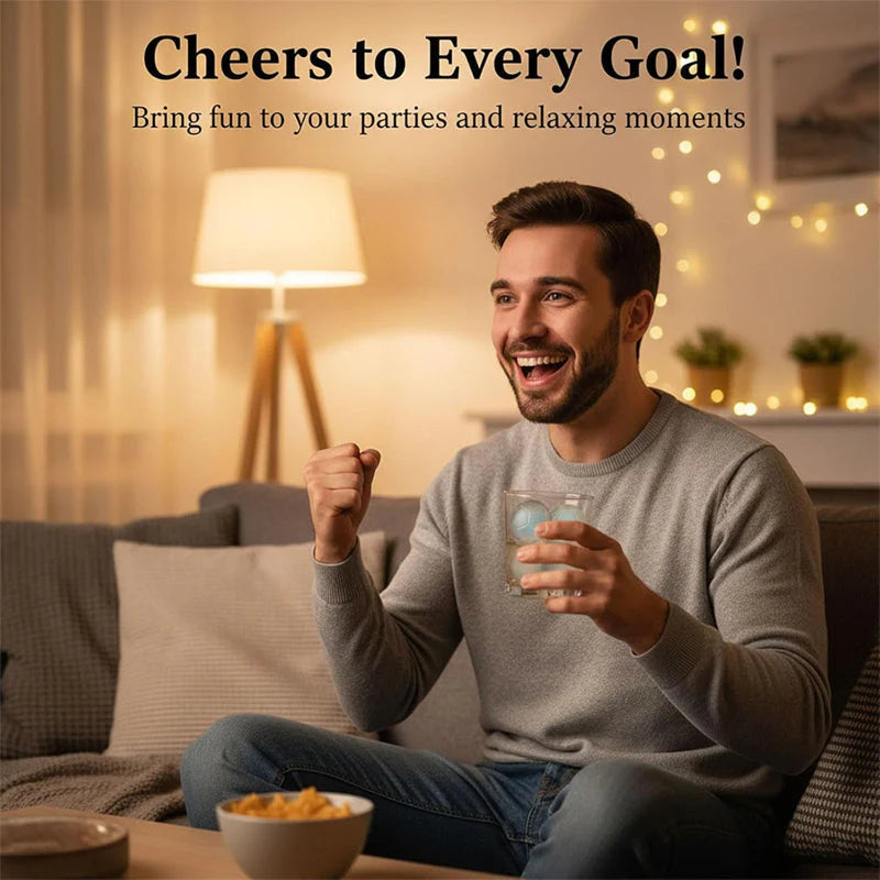 ⚽ 1+1 INGYEN 🔥 Szilikon jégkockaforma labda alakú – tökéletes jégkockák a nyári italokhoz 🧊