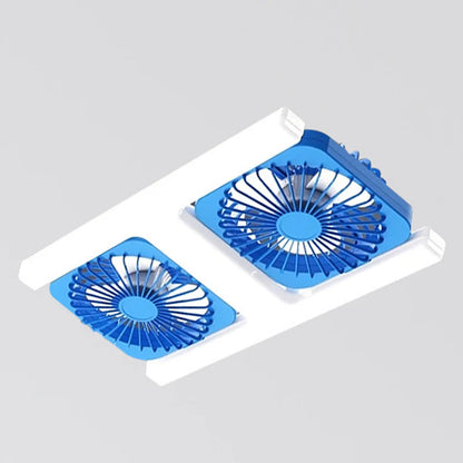 💡 2 az 1-ben ventilátor lámpa távirányítóval – Hűsít és világít egyszerre❄️