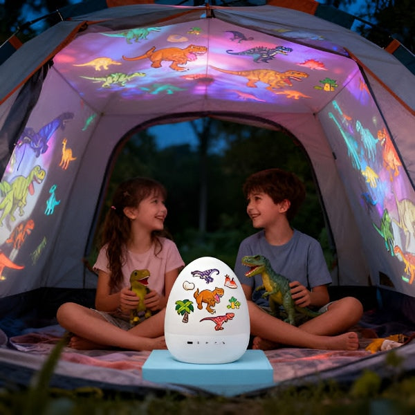 🦕 Čarobne projekcije dinozavrov, zvezd in morskih deklic – 21 motivov in 360° vrtenje za nepozabno nočno doživetje! ✨