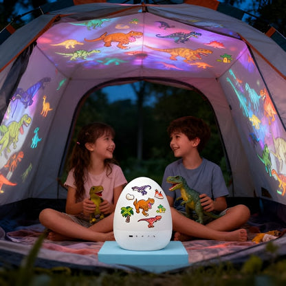 🦕 Čarobne projekcije dinozavrov, zvezd in morskih deklic – 21 motivov in 360° vrtenje za nepozabno nočno doživetje! ✨