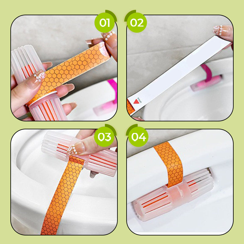 Többféle illatú függeszthető WC tisztító szett | SCENTMIX
