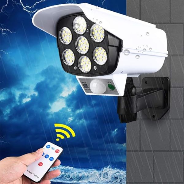 💫 77 erős LED-del, ami minden sarkot megvilágít – a bejárattól a kert végéig, semmi sem marad a sötétben! Bátrabb éjszakák, nyugodtabb alvás! 🌟