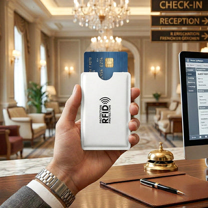 🛡️ RFID/NFC-blokkoló kártyatartó – Tartós, vízálló, 3 színben – Bankkártyák és okmányok védelmére