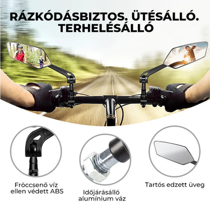 🚲 Minden kerékpárra – városi biciklitől a mountain bike-ig! A univerzális kialakítás garantálja, hogy bármilyen kormányon stabilan üljön! 🏔️