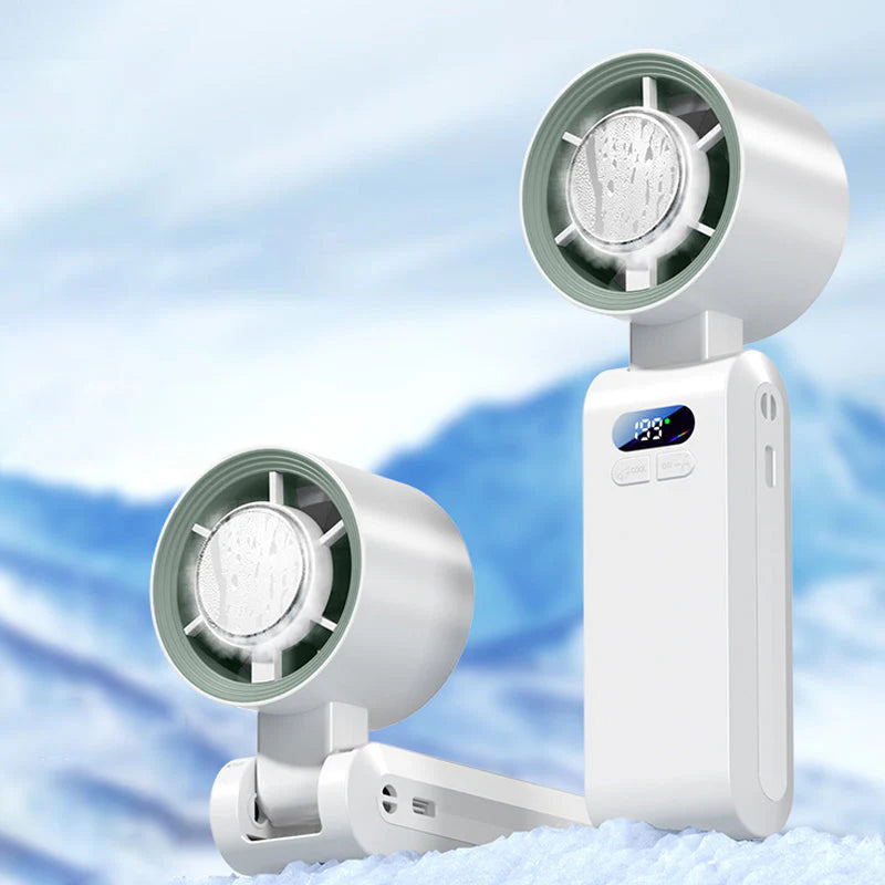 ❄️50% KEDVEZMÉNY!💨 Hordozható vízpermetes ventilátor – 3 sebességfokozat, hűtés vízpermet segítségével – Fizetés átvételkor ⚡✅