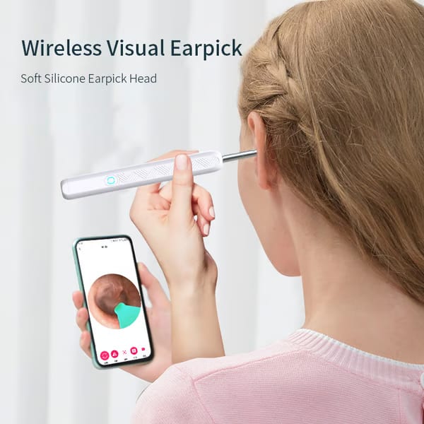 Vizualni čistilec ušes z WiFi kamero | EARVIEW