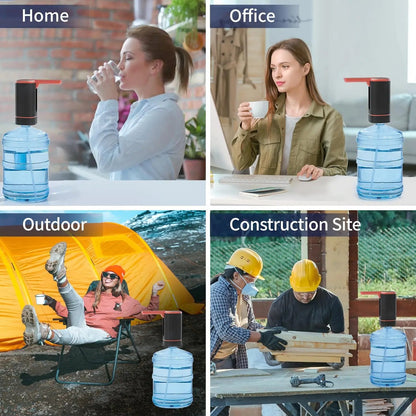 🍶 4,5-től 18,9 literig – egy szivattyú minden palackhoz! Nem kell többé különböző adapterekkel bajlódni, csak tedd fel és használd! ✨