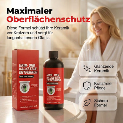 💧 Erőteljes mész- és vizeletkő-eltávolító – Habzó formula, nem karcol, csillogóan tiszta eredmény