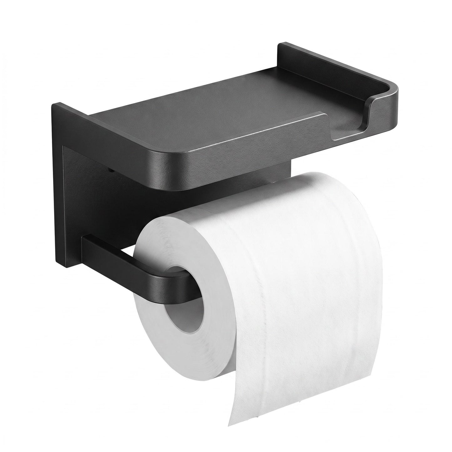 🧻 Fúrás nélkül szerelhető luxus WC-papír tartó – Megfizethető, mégis elegáns