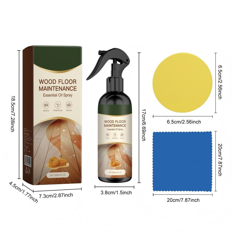 🪵 Tömörfa, laminált, bambusz – minden fapadlóra ugyanaz a gondoskodás! Egyetlen spray, ami az egész otthonod fa felületeit ápolja és védi! 🏡