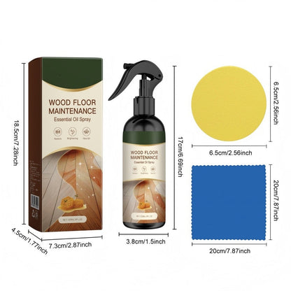 🪵 Tömörfa, laminált, bambusz – minden fapadlóra ugyanaz a gondoskodás! Egyetlen spray, ami az egész otthonod fa felületeit ápolja és védi! 🏡